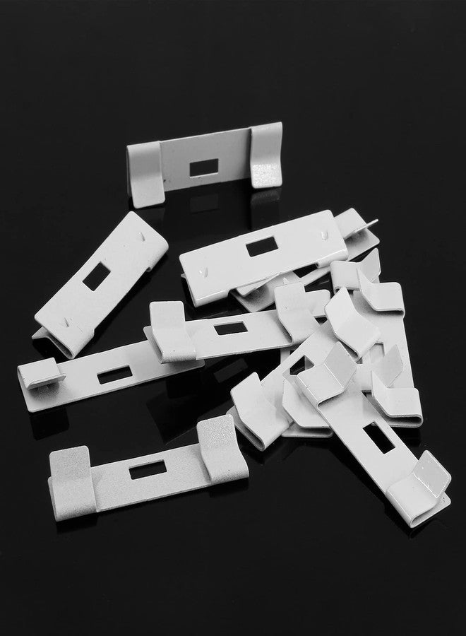 Litoexpe 12 Pcs Vertical Blind Vane Savers, White Blind Clip, Window Blind Replacement - Image 5